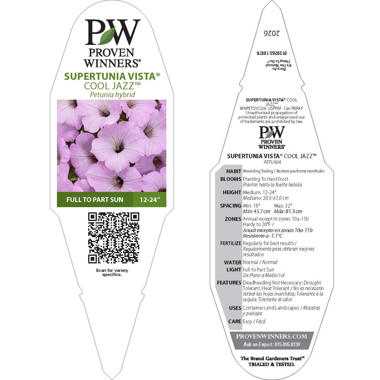 Supertunia Vista® Cool Jazz Petunia | Proven Winners® New Variety 2026