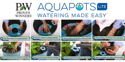 AquaPots® Lite Insert with Adapter (Square)