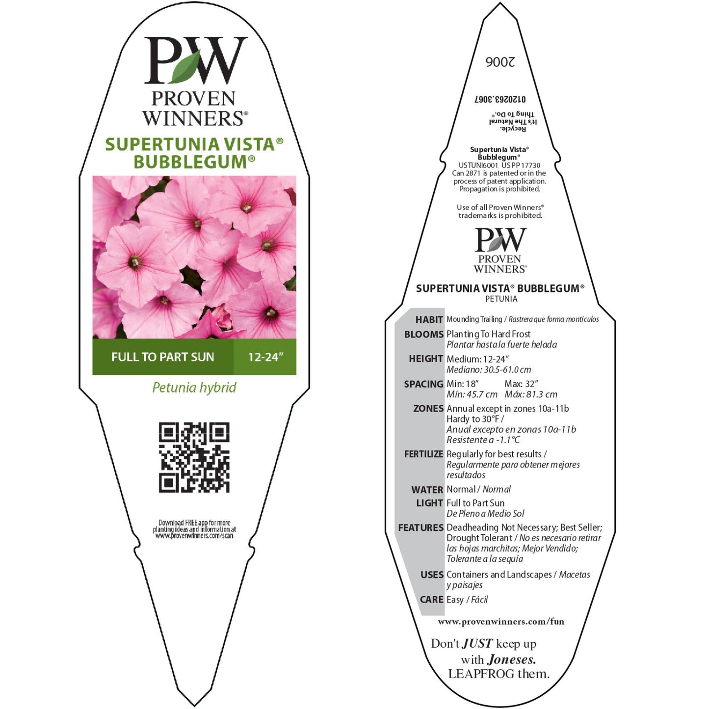 Supertunia Vista® Bubblegum® Petunia