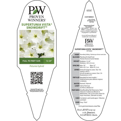 Supertunia Vista® Snowdrift™ Petunia