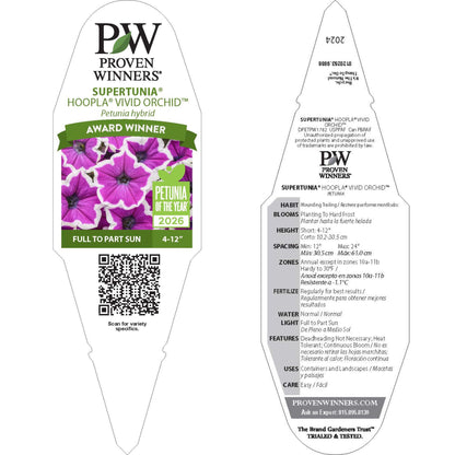 Supertunia® Hoopla® Vivid Orchid™ Petunia