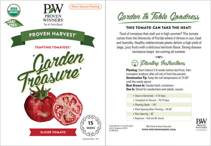 Seeds Tempting Tomatoes®  Garden Treasure (Lycopersicon)
